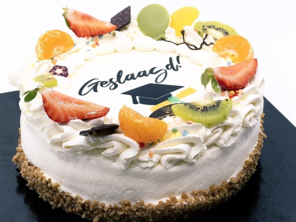 Geslaagd Taart - rond